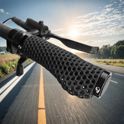 3D Printed Mountain Bike Handlebar Cover Shock Absorption