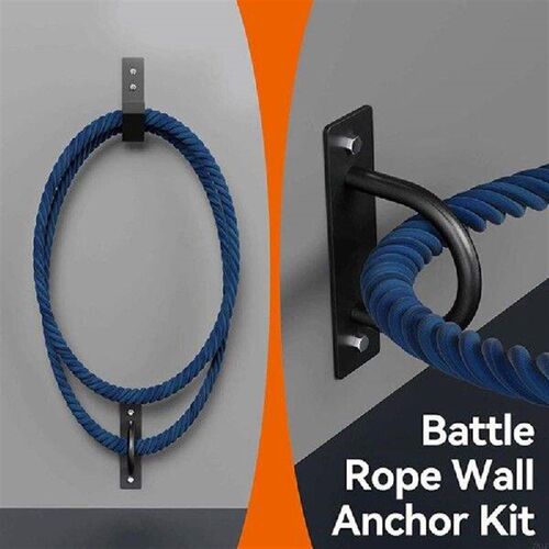Sturdy Wall Mount Set Stand Hangers For Battle Rope Storage