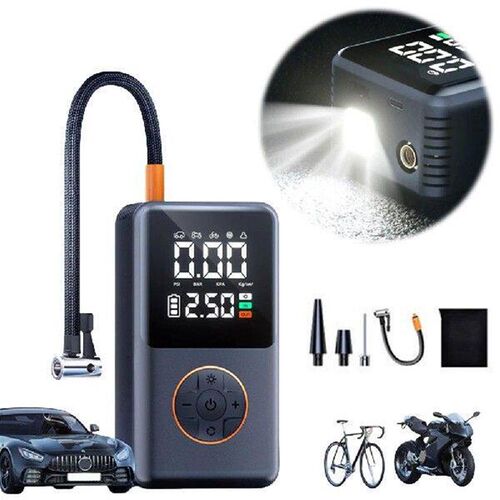 Car Wireless Air Pump USB Rechargeable Electric Tire Pump