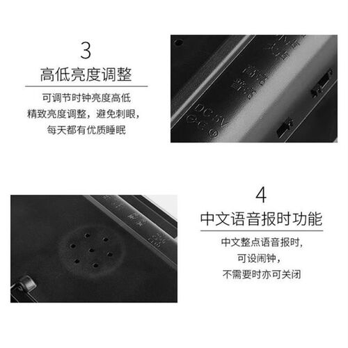2023 New digital perpetual calendar wall clock creative