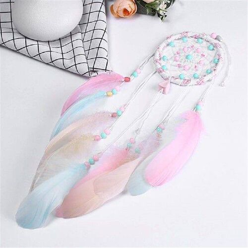 Fengling Handmade Gift Chasing Dream Iron Ring Feather