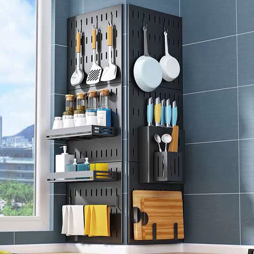 storage rack kitchen hole board dish drying rack Seasoning