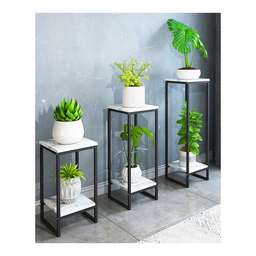 Iron Art  Indoor Ground Flowerpot Frame Household Decorate R