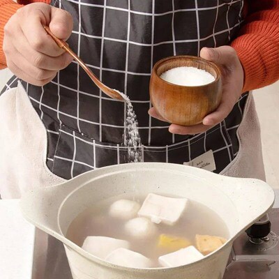 1 Natural Wooden Tableware Spice Tank Kitchen Utensils Seaso
