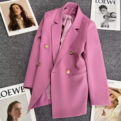 Spring and Summer Leisure Womens Suit Green Simple DrapeGree