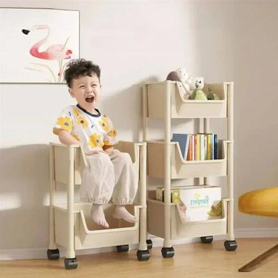 Kitchen Organizers and Storage Rack Mobile Trolley Organizer