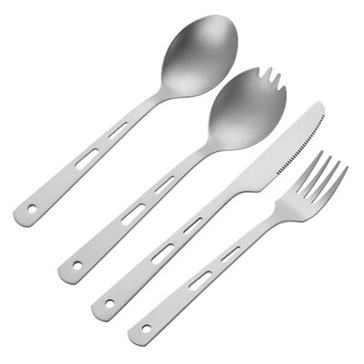 Spot Pure Titanium Tableware Spoon Pure Titanium Tableware S