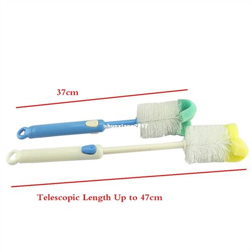 Multifunction Retractable Handle Bottle Cleaning Brush Flexi