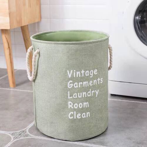 folding large size dirty clothes fabric basket laundry box