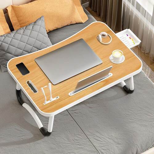 Laptop Desk Portable Adjustable Height Foldable Laptop Bed D