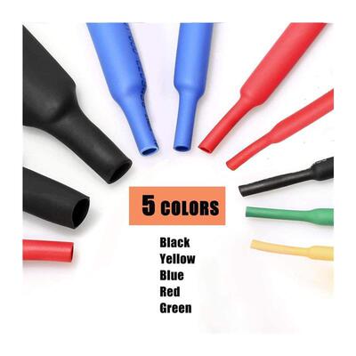 164pcs Set Polyolefin Shrinking Assorted Heat Shrink Tube Wi