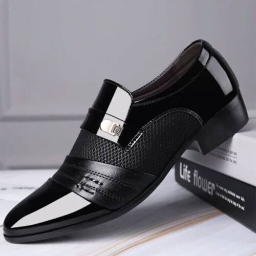 Former Men Shoe PU Leather Shoes for Men Luxury Plus Size Pa
