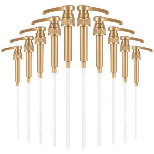 10 pcs Pump Head 28/410 Syrup Bottle Dispenser PP Material