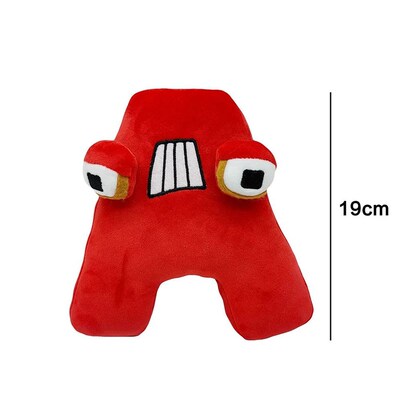 Alphabet Lore Plush Toys A-Z English Letter Stuffed Animal P