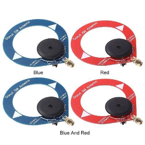 Small Circular Antenna 4MHz-24MHz 500kHz-2000kHz Doughnut