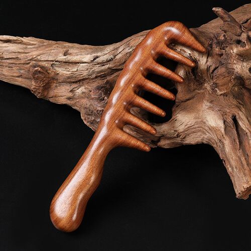Widetooth Massage Comb for Scalp Meridian Dredging Long Hair