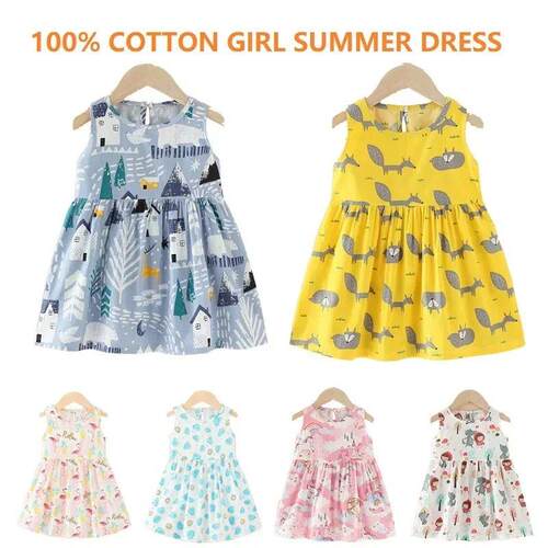 Girl Dresses Cotton Children clothing Summer Kids Clothes Dr