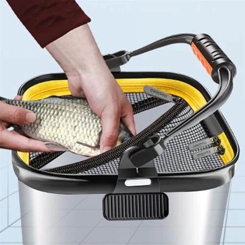 7L/12L Folding Live Fishing Box EVA Thickening Fish Bucket P