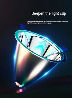 High Power 5 LED Headlamp Usb Rechargeable 18650 Built-in ba