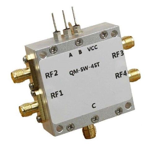 0.1-6GHz RF Single Pole RF Switch 1 To 4 Throw Switch All