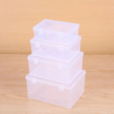 1PC Transparent PP Dual Fastened Transparent Display Box Jew