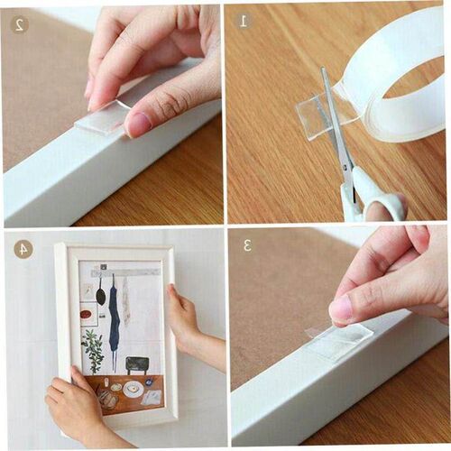3m Nano Tape Strongly Sticky Double-Sided Adhesive Washable