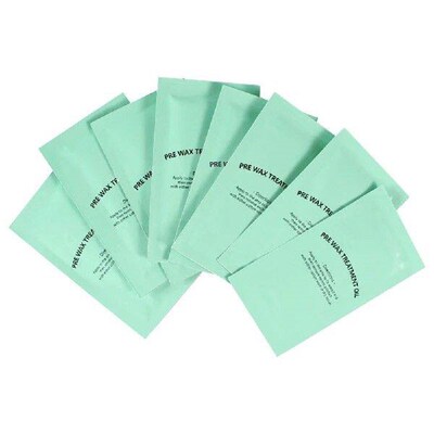 Wax Removal Wipe Wrapped Wet Tissue Wax Oil Cleaning Hair
