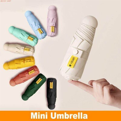Mini Pocket Umbrella Women UV Small Umbrellas女士下雨伞