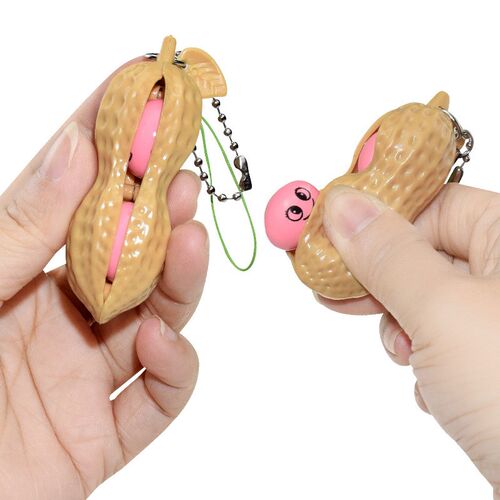 Fidget Squishy Toys Decompression Antisress Toys Squeeze Pea