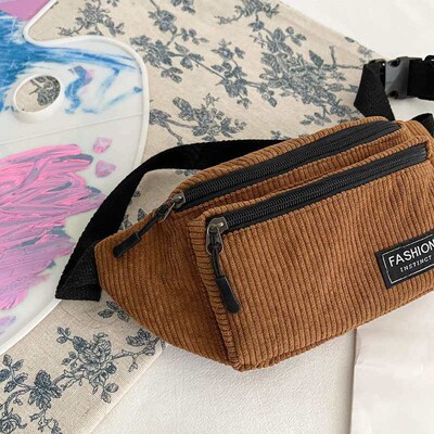 Chest Bag Womens New Arrival tendy Ins Texturing Crossbody