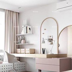 全实木儿童上下层床高低床多功能公主城堡床上床下空高架床定制