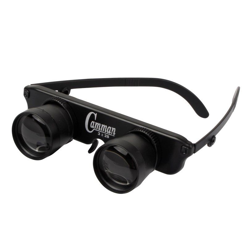 钓鱼望远镜看漂专用高清夜视头戴式垂钓放大镜眼镜式增晰观鸟穿虫