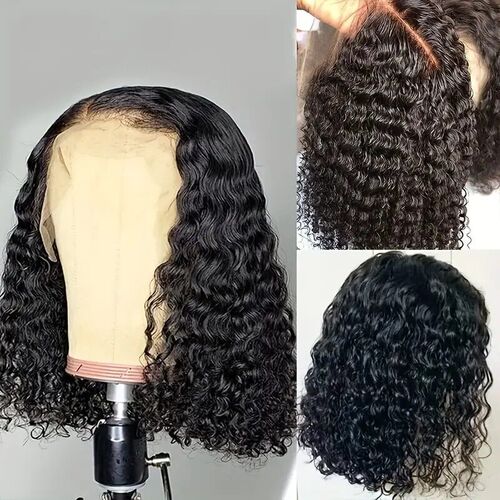 Fashion Front Lace 13*4 Lace Fluffy Natural Small Curly Wig
