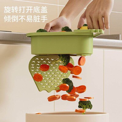 Wall-Mounted Sink Drainer Basket for Home Kitchen, Food Resi