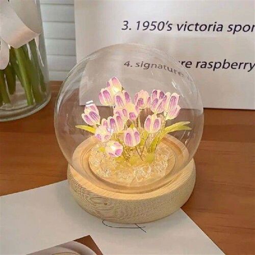 Heat Shrinkable Film Material Bedside Sleep Light Handmade
