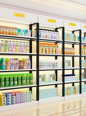 货架展示架陈列柜展示柜土特产货柜展柜产品展架茶叶陈列架烟酒店