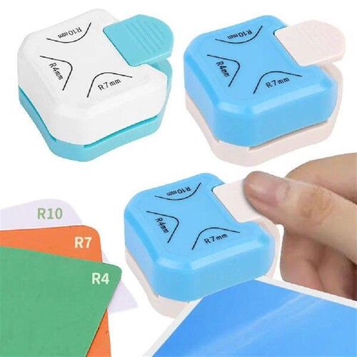 4mm/7mm/10mm 3 Way Corner Rounder Punch Corner Puncher