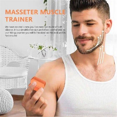 2pcs Jaw Exerciser Jawline Exercise Face Line Chin Neck
