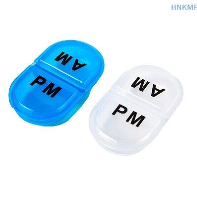 1Pcs Pill Medicine Box Portable Drug Box Tablet Splitter