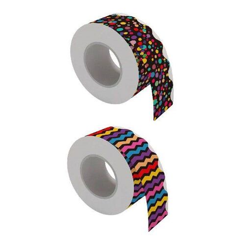 Bulletin Board Borders Rolled Border 20M Stickers with