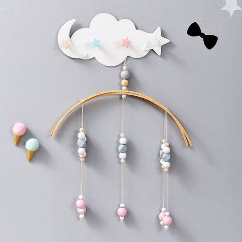 Cloud Cartoon Viscose Hook Wall Hanging Door Dehind The Clot