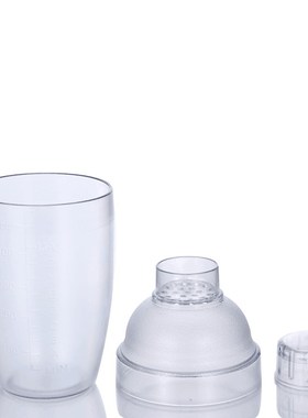 带刻度PC雪克杯塑料摇杯调酒器奶茶壶3 530 700 1000四规格供选