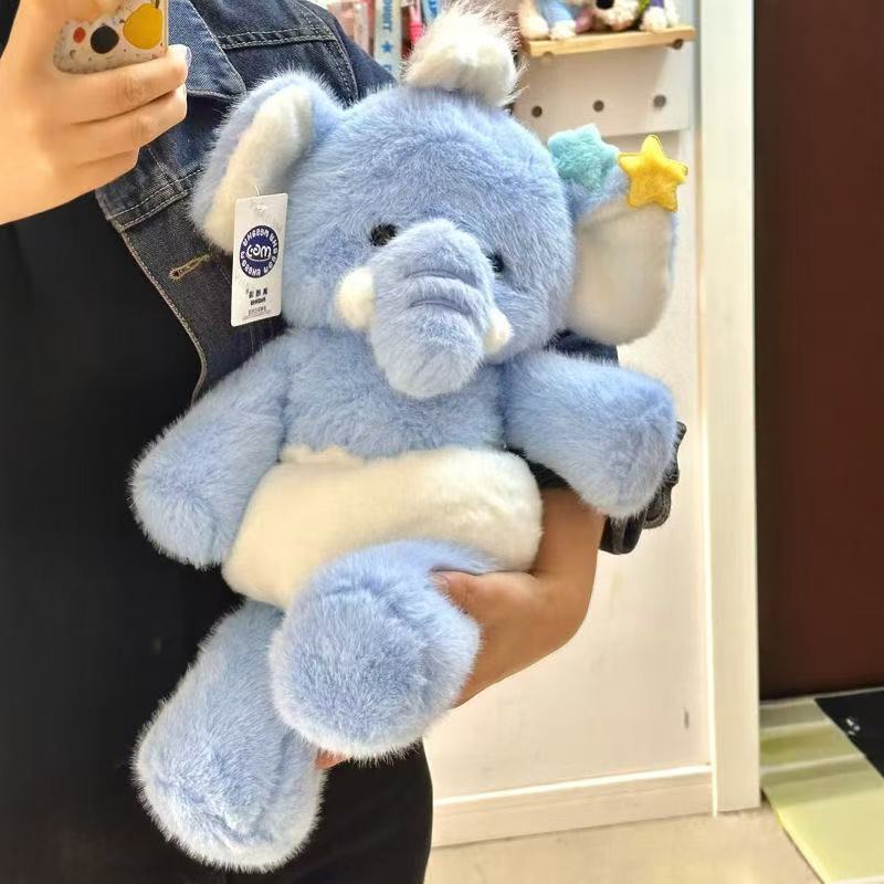 班尼小象毛绒公仔抱枕生日礼物