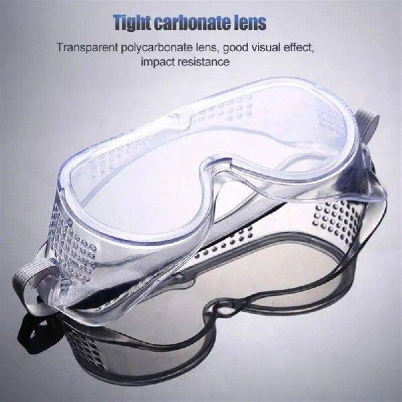 Clear Anti-Fog Safety Goggles Eye Chemical Face Protection图片