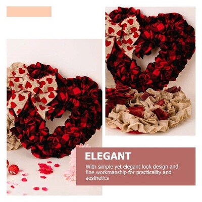 Valentines Wreath Heart Hanging Ornament Decor The Door