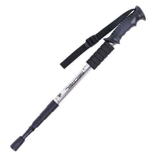 Telescopic rekking Pole Aluminum Alloy  Cane Crutch Outdoor