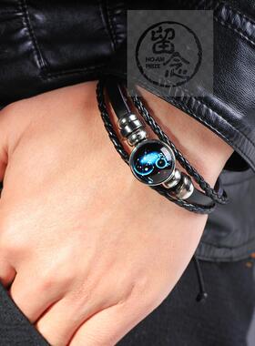 。Starry sky luminous brlet brlet twelve constellations cowh