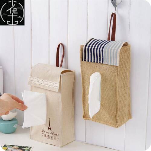 napkin hook car paper tissue box cover 挂式纸巾盒挂袋车载