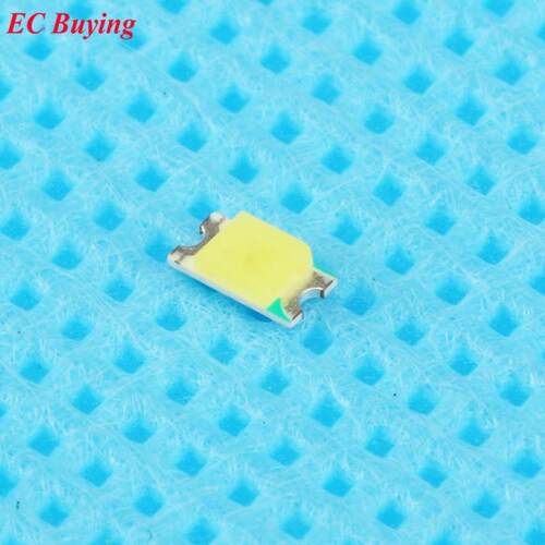100pcs 0805 (2012) D White LED Chip Surface Mount T Beads lt