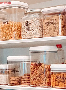 170PCS Pantry Label Printed Home Containers Jars Bottles Tag